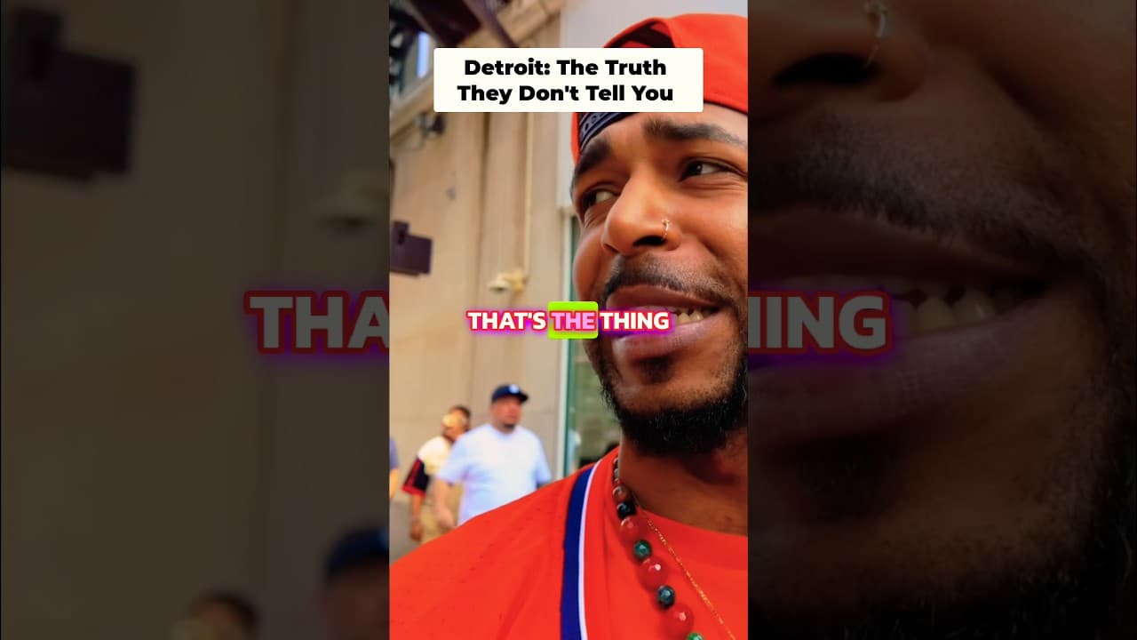 DETROIT: THE REAL TRUTH ABOUT THIS CITY