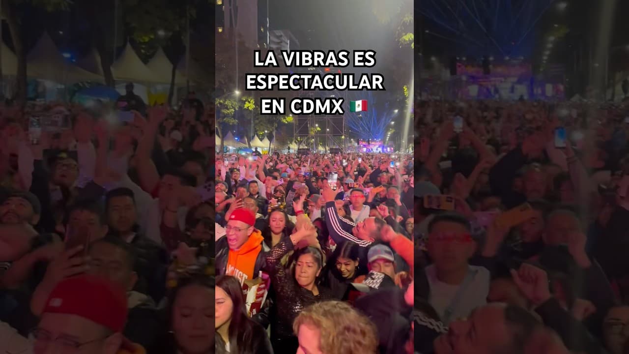 DIOS MÍOS!! CELEBRACIÓN EL AÑO NUEVO EN CDMX 🇲🇽🎊 #cdmx #housemusic #nye #celebration